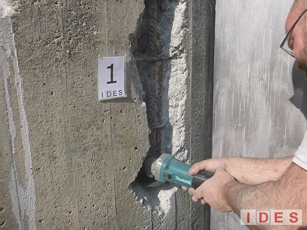 besnate.varese.serbatoio.idrico.pensile.5 Serbatoio Idrico Pensile - Besnate (VA) - Prelievo di barra d'armatura